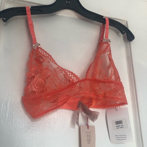 Stella McCartney Naomi Coral Bra NWT M - Picture 1 of 3